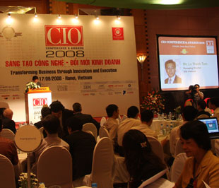 Hội nghị lãnh đạo công nghệ thông tin 2008 có sự tham gia của lãnh đạo nhiều tập đoàn, doanh nghiệp hàng đầu thế giới trong lĩnh vực công nghệ thông tin.