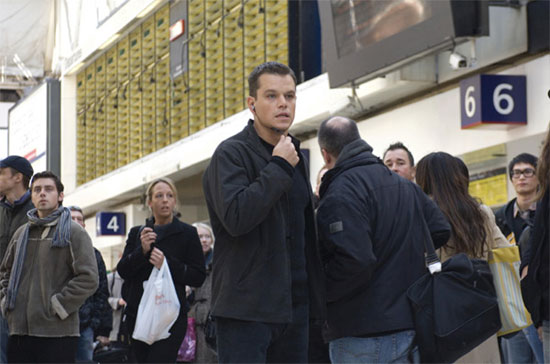 Một cảnh trong series phim Bourne.