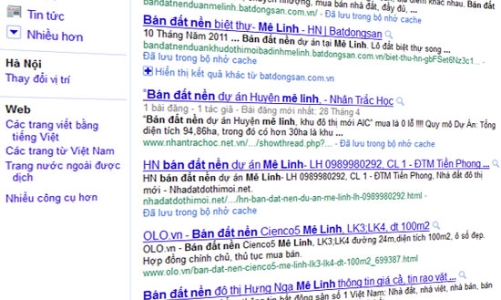 Phân lô bán nền: Chuyện kể từ Mê Linh
