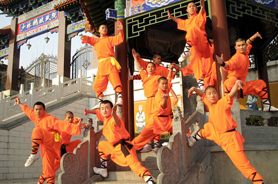 Thiếu Lâm tự nổi tiếng là một trong những cái nôi của võ học Trung Quốc.