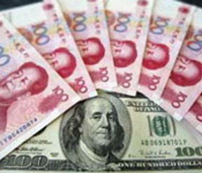 Đồng USD yếu trên thị trường quốc tế là lý do chủ yếu cho việc tăng giá của Nhân dân tệ.