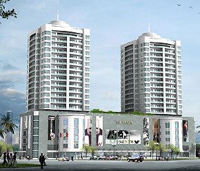 Trước mắt sẽ chỉ có 75 căn hộ tại tòa tháp A được cung cấp ra thị trường - Ảnh: CBRE