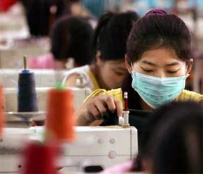 Trung Quốc đạt kim ngạch xuất khẩu dệt may 95,2 tỷ USD trong năm 2006.