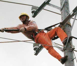 Theo báo cáo của EVN, trong năm 2007, tập đoàn này đã lãi trước thuế 3.842 tỉ đồng (số tròn).