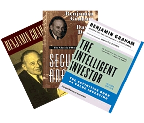 Một số tác phẩm của Benjamin Graham.
