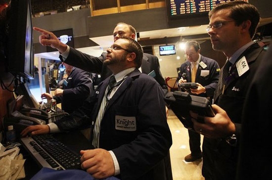 Thị trường Mỹ đan xen phiên giao dịch cuối năm - Ảnh: Getty.