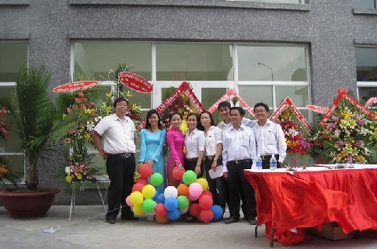 Lễ khánh thành và bàn giao căn hộ tại một dự án chung cư ở Tp.HCM.