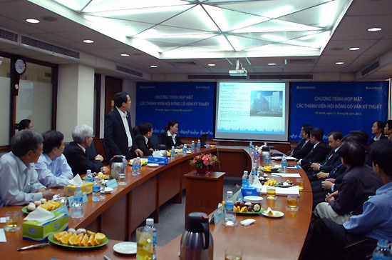 Buổi ra mắt hội đồng cố vấn kỹ thuật của Sacomreal.