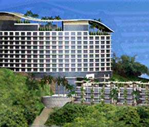 Bản vẽ một khu nhà trên Khu du lịch Đảo Ngọc Vừng của Sudico.