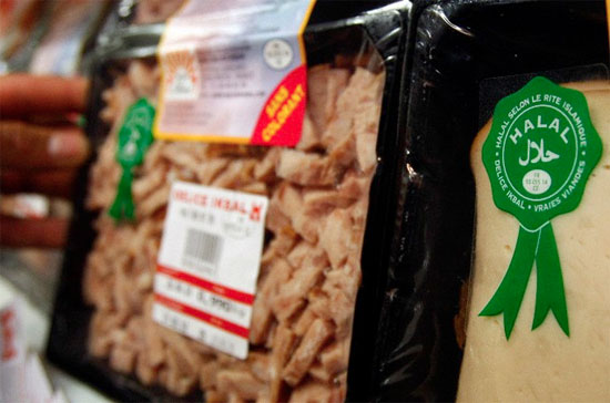 Một sản phẩm thực phẩm được "cộp" dấu chứng nhận sản phẩm Halal.