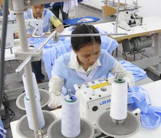 Tốc độ tăng trưởng của công nghiệp quý 1/2008 thấp hơn nhiều so với quý 1/2007.