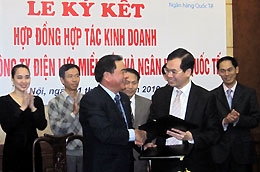 Lễ ký thỏa thuận hợp tác giữa VIB với NPC.
