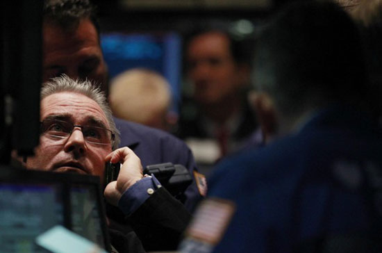 Chứng khoán Mỹ tiếp tục giảm điểm phiên thứ ba liên tiếp - Ảnh: Reuters.