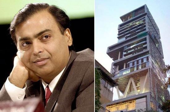 Tỷ phú Mukesh Ambani và dinh thự trị giá hơn 1 tỷ USD của ông.