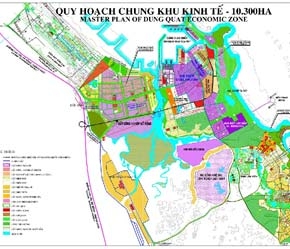 Cuối năm 2006, Khu kinh tế Dung Quất đã có 110 dự án được cấp phép đầu tư với vốn đăng ký trên 5,5 tỷ USD.