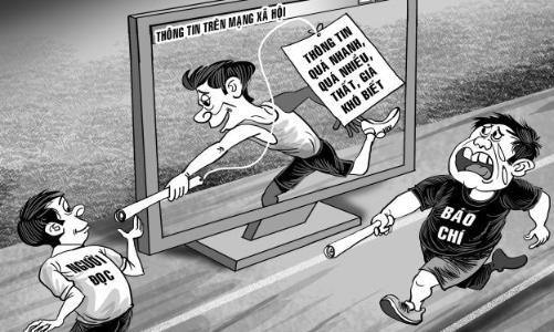 Nhà báo và thái độ tiếp nhận thông tin từ mạng xã hội