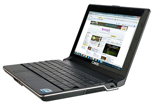 Sản phẩm Netbook 3G thương hiệu Việt do CMS sản xuất.