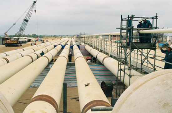 Đường ống dẫn khí Nam Côn Sơn - Ảnh: Chinhphu.vn
