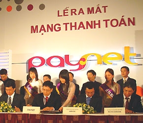 PayNet ký kết hợp tác với các đối tác chiến lược trong ngành ngân hàng và công nghệ thông tin, viễn thông - Ảnh: Đức Thọ.