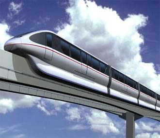 Một hệ thống monorail tại Seatle (Mỹ).