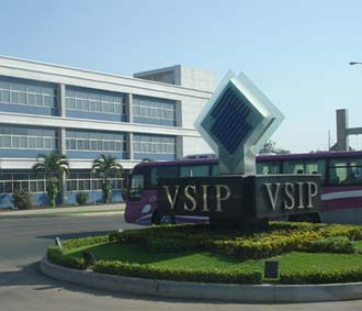 Khu công nghiệp Việt Nam - Singapore (VSIP).
