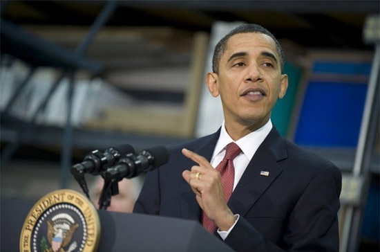 Tổng thống Mỹ đã cam kết không để các quốc gia, như Trung Quốc, đi đầu trong việc xây dựng các nền kinh tế năng lượng mới - Ảnh: Getty Images.