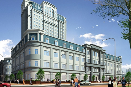 Phối cảnh tổ hợp Vicentra.