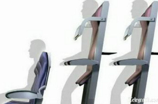 Hàng ghế phía sau sẽ được thiết kế lại để đứng - Ảnh chụp màn hình ITV/Telegraph.