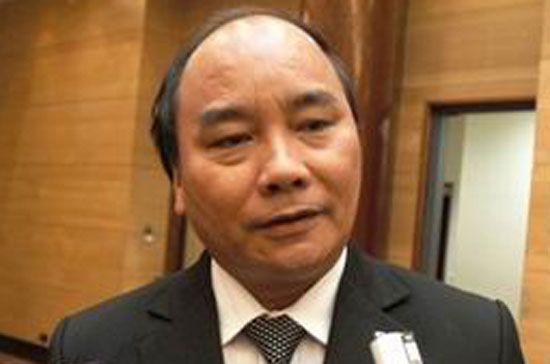 Bộ trưởng - Chủ  nhiệm Văn phòng Chính phủ Nguyễn Xuân Phúc.