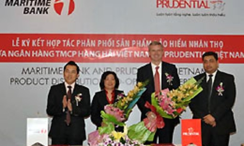 Maritime Bank hợp tác với Prudential Việt Nam