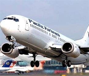 Tăng trưởng về vận chuyển hành khách trong 6 tháng đầu năm 2007 của Pacific Airlines tăng 38% so với 6 tháng đầu năm 2006 - Ảnh: Camus Tseng.
