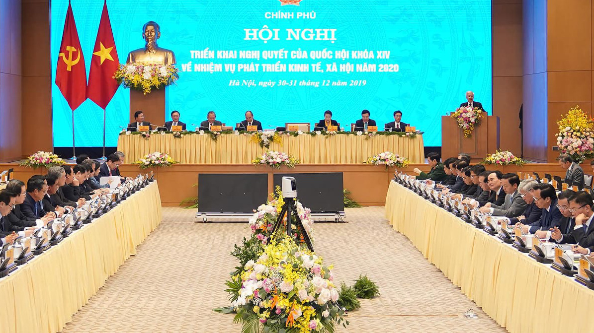 Hội nghị Chính phủ với địa phương triển khai nhiệm vụ năm 2020 