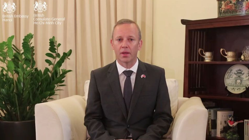 Đại sứ Anh tại Việt Nam, ông Gareth Ward.