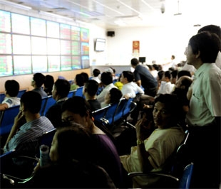 Thị trường đã trở lại với một phiên giao dịch cởi mở - Ảnh: Quang Liên.