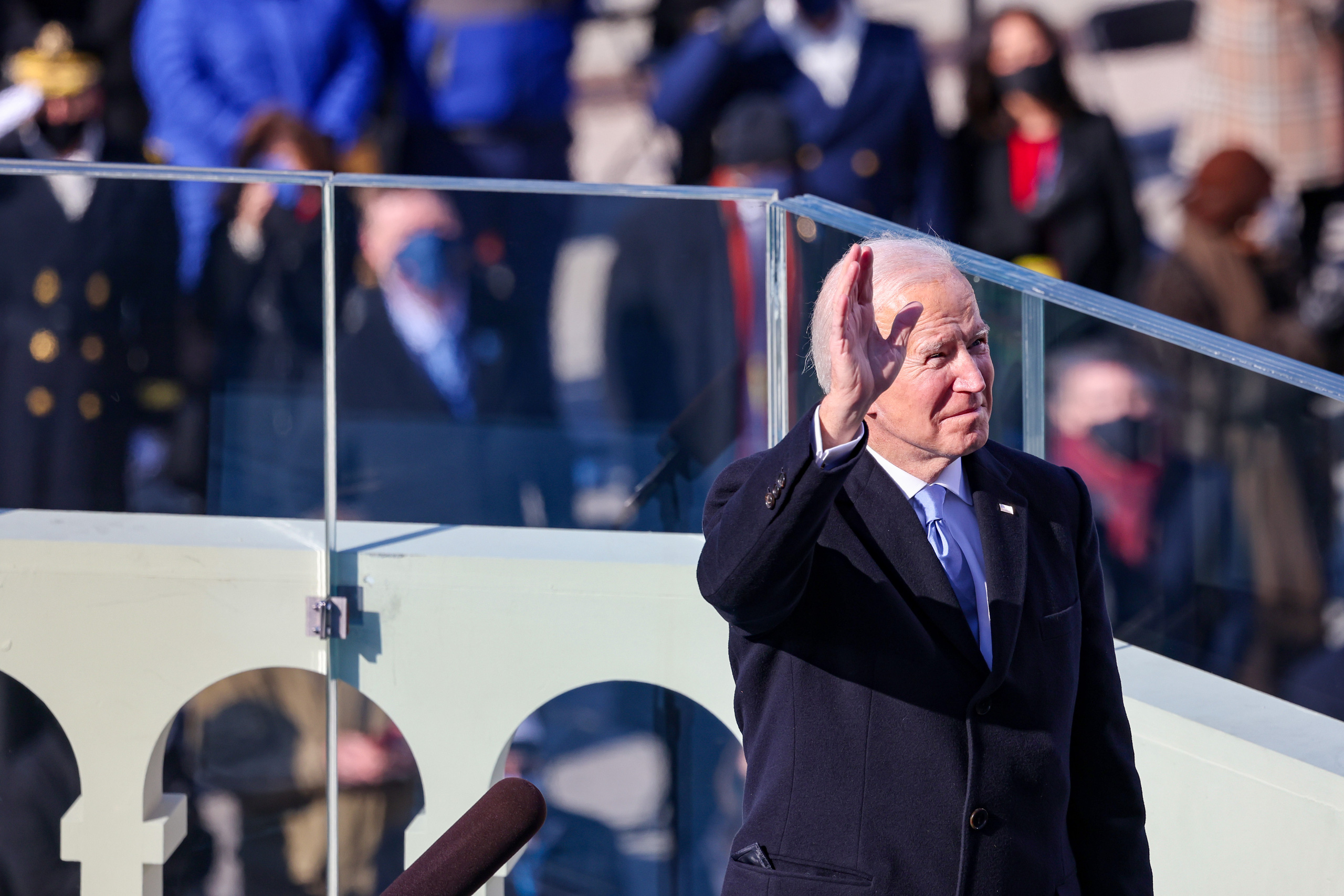 Trong bài phát biểu nhậm chức, Tổng thống Joe Biden cũng gửi thông điệp tới phần còn lại của thế giới.  