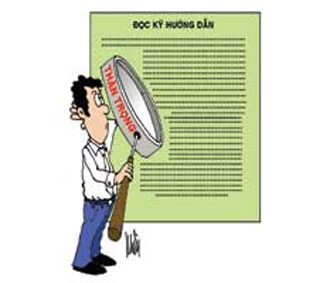 Những câu nhắc nhở có thể làm chúng ta không mấy thoải mái nhưng lại là nguyên tắc hết sức căn bản trong mua bán hàng hóa hay trao đổi dịch vụ.