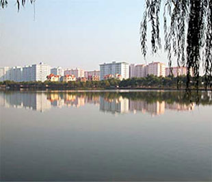 Một góc khu đô thị mới Linh Đàm.