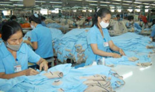 Nhiều doanh nghiệp dệt may đã có đơn hàng đến hết quý 3/2011