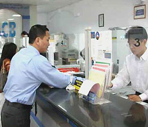 Khách hàng có thể vay tiền mua máy từ ACB mà không cần phải có tài sản thế chấp.