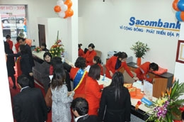 Qua việc chuyển nhượng của Dragon Capital, "room" vốn ngoại tại Sacombank vẫn được lấp đầy 30%.