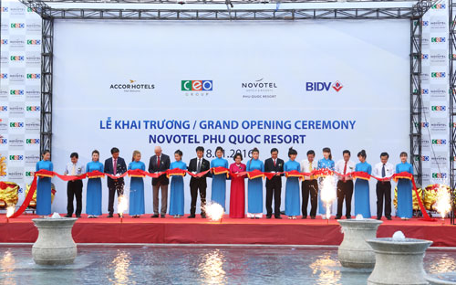 Novotel Phu Quoc Resort kết hợp yếu tố sang trọng, chỉn chu kiểu Nhật với dấu ấn văn hóa bản địa.