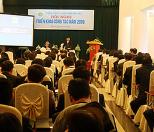 Năm 2009, những mục tiêu kinh doanh chính Bảo Việt đặt ra gần với kết quả đạt được trong năm 2008.