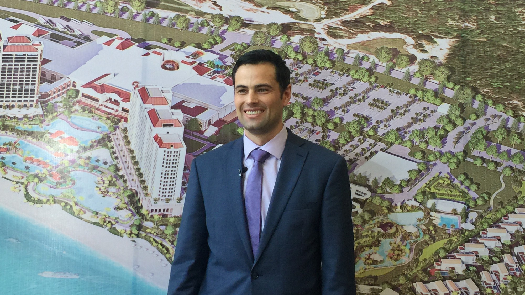 Ông Craig Fullalove – Giám đốc tài chính Công ty Dự án Hồ Tràm.