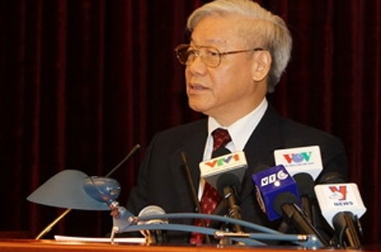 Phát biểu bế mạc hội nghị, Tổng bí thư Nguyễn Phú Trọng nêu rõ, tình hình đất nước hiện nay và dự báo sắp tới còn nhiều khó khăn, thách thức, diễn biến phức tạp, khó lường.