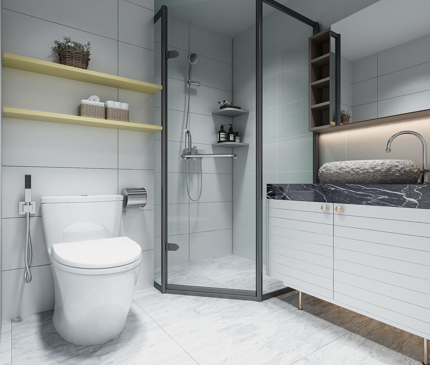 Thiết kế bên trong dự án căn hộ cao cấp hàng đầu Dĩ An - Ảnh 9.