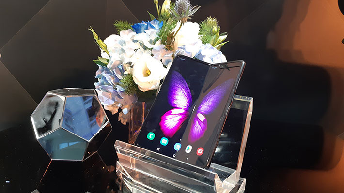 Siêu phẩm smartphone Galaxy Fold - Ảnh: T.Diệu.
