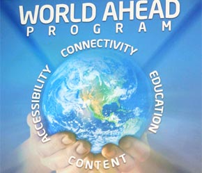 Một trong những mục tiêu 5 năm của Chương trình Intel World Ahead là mở rộng khả năng tiếp cận máy tính băng thông rộng cho thêm 1 tỷ người sử dụng trên thế giới.