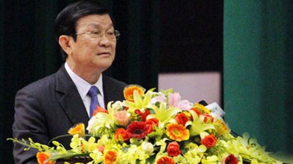 Ông Trương Tấn Sang nhậm chức Chủ tịch nước