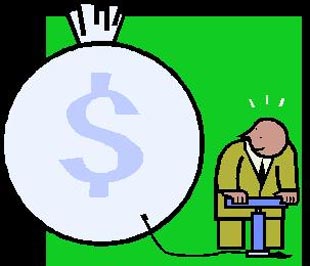 Gói kích cầu sẽ phản tác dụng nếu chúng ta chi tiêu không hiệu quả và rất dễ gây ra lạm phát - Tranh minh họa.