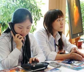 Mật độ thuê bao điện thoại cố định ngày một tăng trên cả nước.